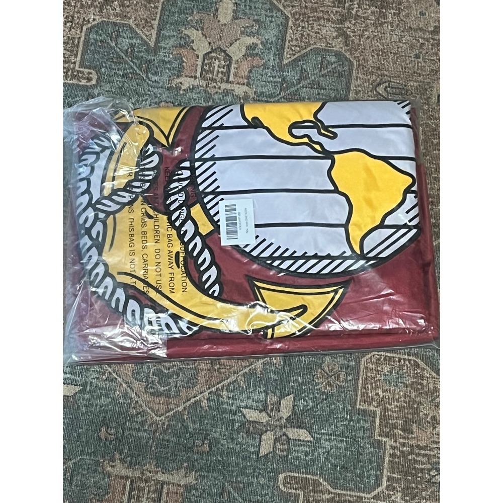 Joyus USMC 3x5-EM Marine Corps Flag Semper Fidelis Eagle Globe Anchor Red 3x5ft